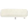 beties - cuscino publik, in piuma (vere piume), lavabile, lavorazione tradizionale, colore crema, 100% cotone, crema, 15x40 cm