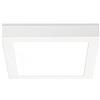 Gea Led Plafoniera Quadrata Gea Led Sham Q Gfa764 12w Led 220v Termoplastica Lampada Soffitto Moderna Interno, 3000°K (luce calda)