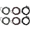 EMSea 6 Pezzi 2 Metri Tubi Termorestringenti In Gomma Siliconica Per Pesca Alla Carpa Rig Anti-groviglio Attrezzatura Da Pesca Con Esca In 3 Colori Per Pesca Alla Carpa Hair Rig