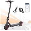 SHIZHUNIAO Monopattino Elettrico Adulto, 8.5/ 10Scooter Elettrico Pieghevole con Motore 350W e Batteria 36V 10.4Ah, 20-35Km di Autonomia, Velocità fino a 25KM/H, APP Controllo