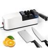 Maple Plentiful Affilacoltelli Elettrici 3 in 1 Affilacoltelli Elettrici Professionali Diamanti, Affila Coltello Elettrico Multifunzione Per Cucina, Affilatura Veloce e Sicuro, Facile Da Usare