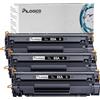 Pilogico 3 Toner Compatibile con Stampante HP CE285A 85A per HP LaserJet Pro P1102 P1102W M1212NF M1132 MFP M1217NFW M1132 M1212 M1130 P1100 M1136 M1210 M1210MFP M1134MFP M1134 M1137 MFP