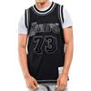 Mitchell & Ness Maglia da Basket da Uomo NBA Contrast 2K, Nero, S