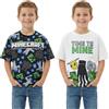 Get Trend Minecraft Magliette Bambino 5-14 Anni, Set 2 T-Shirt Cotone Manica Corta Girocollo, Abbigliamento Bambino Estivo, Idea Regalo Ragazzo (13-14 Anni, Grigio/Nero Minecraft 2 Pck)