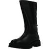Geox Stivali Donna D Iridea DFashion, Nero, 38 EU