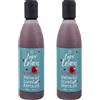 To Filema Tis Lelas Lady Lela's Condimento Balsamico alla Melagrana 2x250ml - Crema Balsamica Naturale Italiana, Aromatica e Gustosa, Ideale per Insalate, Verdure, Formaggi e Dessert