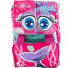 Generico Zaino Estensibile per bambina J GANG UNICORNO PANDA LAMA MERMAID 41x31x25 cm 25 LITRI PATTINA INTERCAMBIABILE scuola Elementare Medie DOPPIO SCOMPARTO (Sirenetta Fashion)