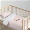 Kids&Cotton Copripiumino Chay Rosa 175 fili 100 x 120 cm