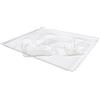 Rayher Pet Stampo Funghi, 14.5 x 12 x 2 cm +8.5 x 7 x 2 cm, 36117000
