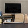Hanah Home Supporto per TV, melammina, Quercia Bianca, Taglia Unica