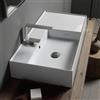 Scarabeo Teorema 2.0 lavabo sospeso, 5115BK, Teorema 2.0 bianco [Lavabi > Lavabi Sospesi]