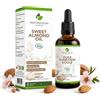 naturoleum OLIO DI MANDORLE DOLCI 100% BIOLOGICO, puro e naturale, spremuto a freddo, Extra Vergine - Nutriente per il corpo, per la pelle, il viso, i capelli. Vegano (50ml)