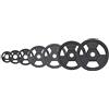 Sunature Diamond Professional Diamond, Disco OLIMPIONICO GOMMATO Tri-Grip PRO Ø 50 mm da 1,25 kg Unisex Adulto, Nero, Unica