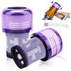 Laukowind V12 Filtro per Dyson, Filtri di Ricambio Lavabile per Aspirapolvere Dyson V12 Detect Slim Absolute/Total Clean/Extra/Fluffy, Con Spazzolino di Pulizia, Part # 971517-01