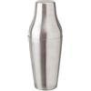 Cocktail7 Shaker Cocktail Parigino French Cocktail Shaker Continental 2 Pezzi 50cl Acciaio Inox Spazzolato Accessorio Bar e Ristorante Attrezzature Barman