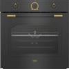 Beko Forno da Incasso Multifunzione Elettrico 60 cm 8 funzioni Classe A Estetica Antracite Serie b300 Beyond Rustico Beko RBIM19200AD