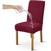 ZZDZW Chair Covers Stretch,Coprisedia Cucina 2 4 6 Pezzi ,Coprisedie Con Schienale Elasticizzato Copri Sedia Soggiorno Copri Sedie Antigraffio Gatto Fodera Per Sedia Coperture Per Sedie Da Pranzo ( Color :
