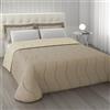 L'ANTICO ARCOLAIO - Trapunta Una Piazza e Mezza Invernale (300gr/mq) Piumone Una Piazza e Mezza, Coperta Letto Moderna Double Face per Stagioni Fredde in Microfibra, Manifattura Made in Italy