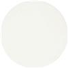 ARKETICOM Pack 4 Cuscini per Sedia Rotondi da 40x3 con Cerniera Artigianali (Bianco)