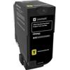 Lexmark 74C2SY0 Toner giallo Originale Lexmark