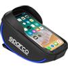 Sparco Borsa porta cellulare per bici sparco in microfibra, 19x11x5,5 cm
