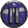Sparco Kit auto coprivolante e passacintura sparco spc1111k grigio/nero