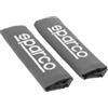 Sparco Set 2 pezzi di cuscinetti passacintura spc1204 universali per auto grigi