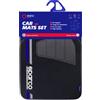 Sparco Set completo spc19 tappetini auto universali in moquette nero/blu poliestere