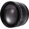 MILUZD Teleobiettivo Obiettivo professionale da 58 mm 2.0X per 5D/6D/60D/350D/400D/450D/500D/1000D/550D/600D 18-55mm