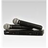 Shure Microfono Wireless per Palco Spettacolo colore Nero BLX288E/PG58-M17