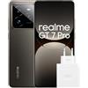 realme GT 7 Pro 5G Smartphone 12+256GB, Processore Snapdragon® 8 Elite Chipset, Fotocamera AI Ultra-clear Snap con AI Display Eco² RealWorld, Con tecnologia NEXT AI, Grigio, Esclusiva Amazon