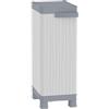 TERRY STORAGE Armadio basso Base 350 UW TERRY STORAGE in polipropilene, grigio L 35 x H 97.6 x P 43.8 cm 1 anta, adatto per interno/esterno