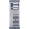 URMET Pulsantiera esterna per citofono URMET MOD. 925 incasso 3 pulsanti 3 pulsanti in alluminio grigio opaco P 4.3 x L 10.2 x H 27.3 cm