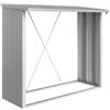 Biohort Schienale per legnaia in acciaio BIOHORT WoodStock L 199 x H 199 x P 102 cm