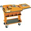 Beta Carrello per officina BETA C25 4 ruote 1 cassetti , L 45 x H 81 cm