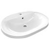 Ideal Standard Lavabo d'appoggio rettangolare L 62 x H 17.5 x P 46 cm in ceramica bianco