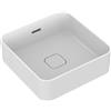 Ideal Standard Lavabo da appoggio Strada II IDEAL STANDARD quadrato in ceramica L 40 x H 18 x P 40 cm bianco lucido