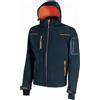 U-POWER Giacca da lavoro U-POWER Space in poliestere tg M arancione blu