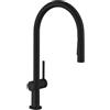 Hansgrohe Rubinetto da cucina con doccetta a collo di cigno Talis M54 nero verniciato satinato HANSGROHE
