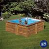 GRE Piscina fuori terra rigida GRE WPCARR3 L int 2.73 x 2.73 m