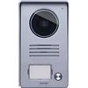 VIMAR Pulsantiera esterna per videocitofono VIMAR Targa per KIT Video 7in monofamiliare 2 pulsanti in policarbonato grigio P 3.43 x L 9.44 x H 16.24 cm