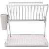Brabantia Scolapiatti pieghevole grigio chiaro L 37 x H 31.5 x P 33 cm