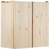 ASTIGARRAGA Armadio sospeso NVARXL.99 in legno, beige L 76.5 x H 79.5 x P 40.5 cm, 2 ante, da interno