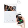COMELIT Schermo supplementare per videocitofono WIFI connesso COMELIT 6741W - MONITOR WIFI LCD 4.3 touchscreen bianco