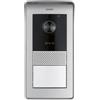 VIMAR Pulsantiera esterna per videocitofono VIMAR Targa per KIT Video 7˝ con lettore RFID 4 pulsanti in alluminio grigio P 3.3 x L 9.05 x H 19 cm