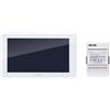 ELVOX VIMAR Schermo supplementare per videocitofono WIFI connesso ELVOX VIMAR MONITOR 7 TS SUPPLEMENT. WIFI ALIM. DIN TFT 7 touchscreen bianco