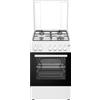 DAYA Cucina a gas con forno DAYA CG50FE bianco L 49.8 x P 55.5 cm