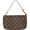 Louis Vuitton Pre-Owned - Clutch Pochette Accessoires 1997 - Donna - pelle/PVC - Taglia unica - Marrone