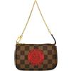 Louis Vuitton Pre-Owned - Pochette Accessoires mini 2008 - Donna - pelle/PVC - Taglia unica - Marrone