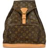 Louis Vuitton Pre-Owned - Zaino Monogram Montsouris GM 2001 - unisex - tela/pelle - Taglia unica - Marrone